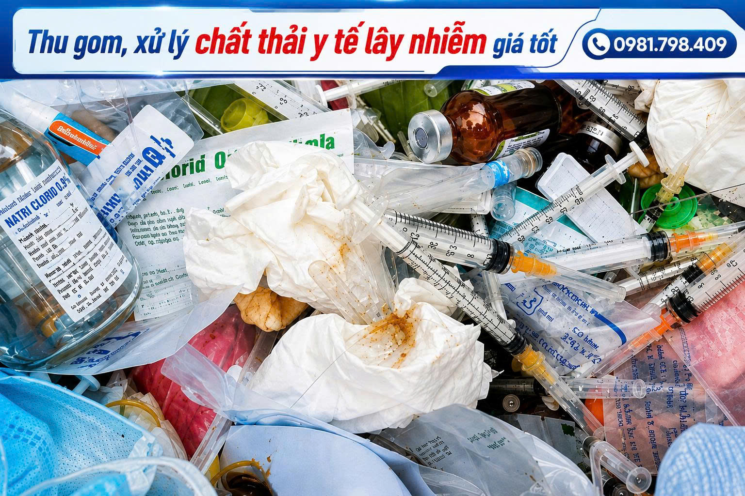 Chất thải y tế là gì? Giá thu gom, xử lý rác y tế TPHCM 2026 4 chất thải y tế