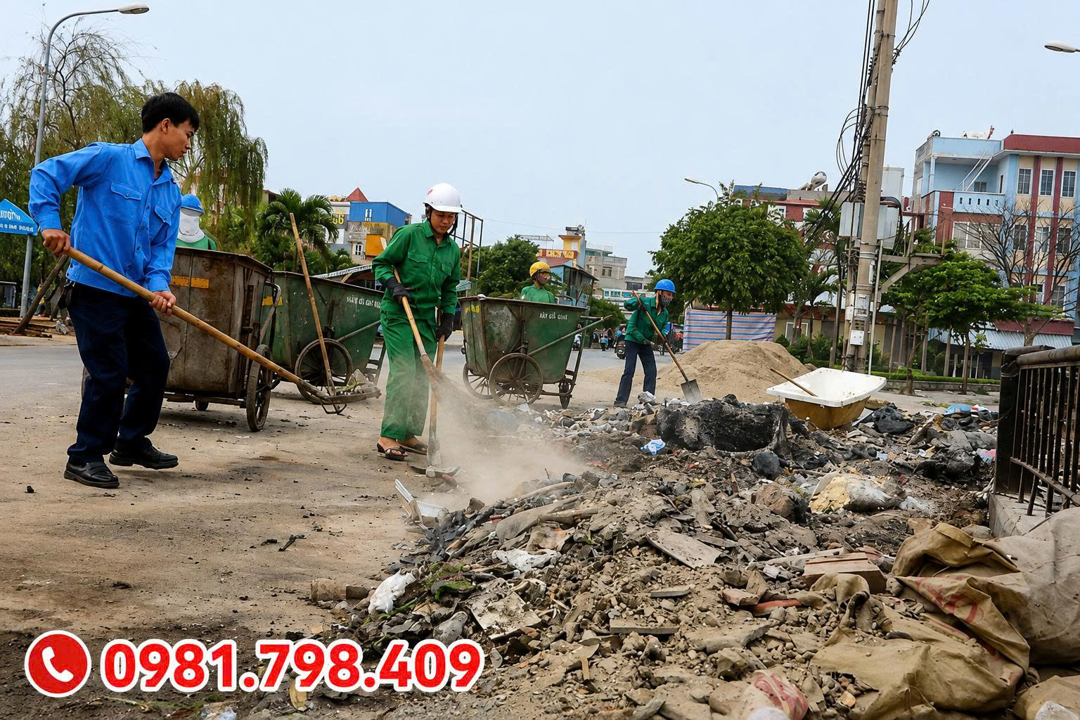 Rác thải xây dựng là gì? Giá vận chuyển, thu gom TPHCM 2026 26 xử lý rác thải xây dựng