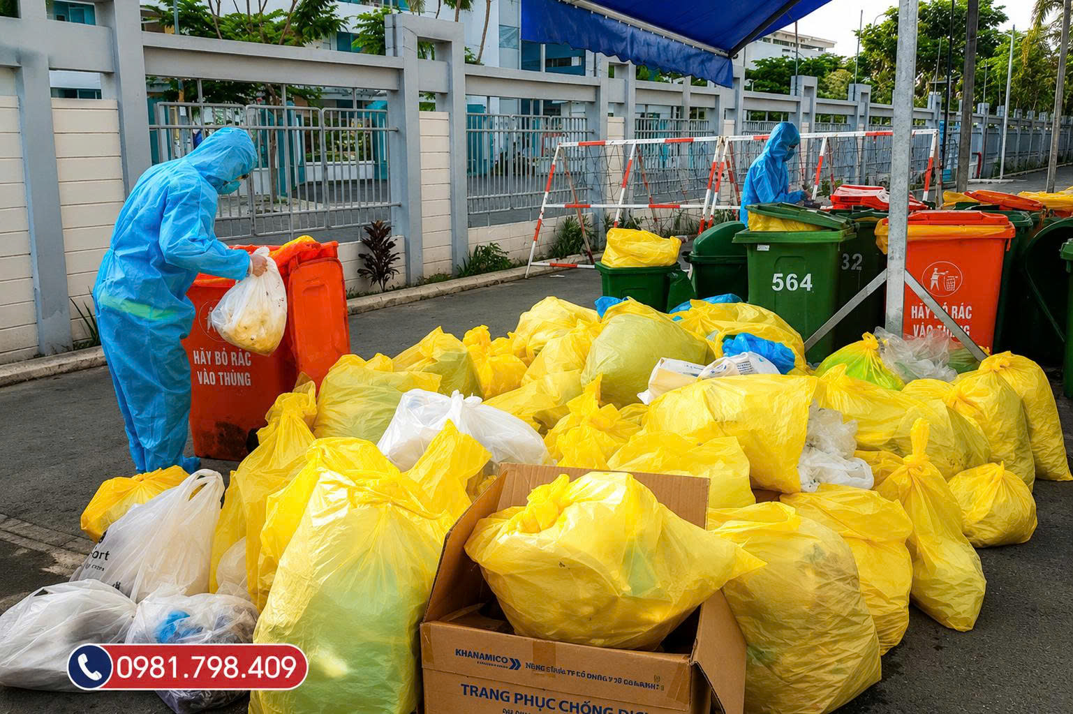 Chất thải y tế là gì? Giá thu gom, xử lý rác y tế TPHCM 2026 31 xử lý rác thải y tế