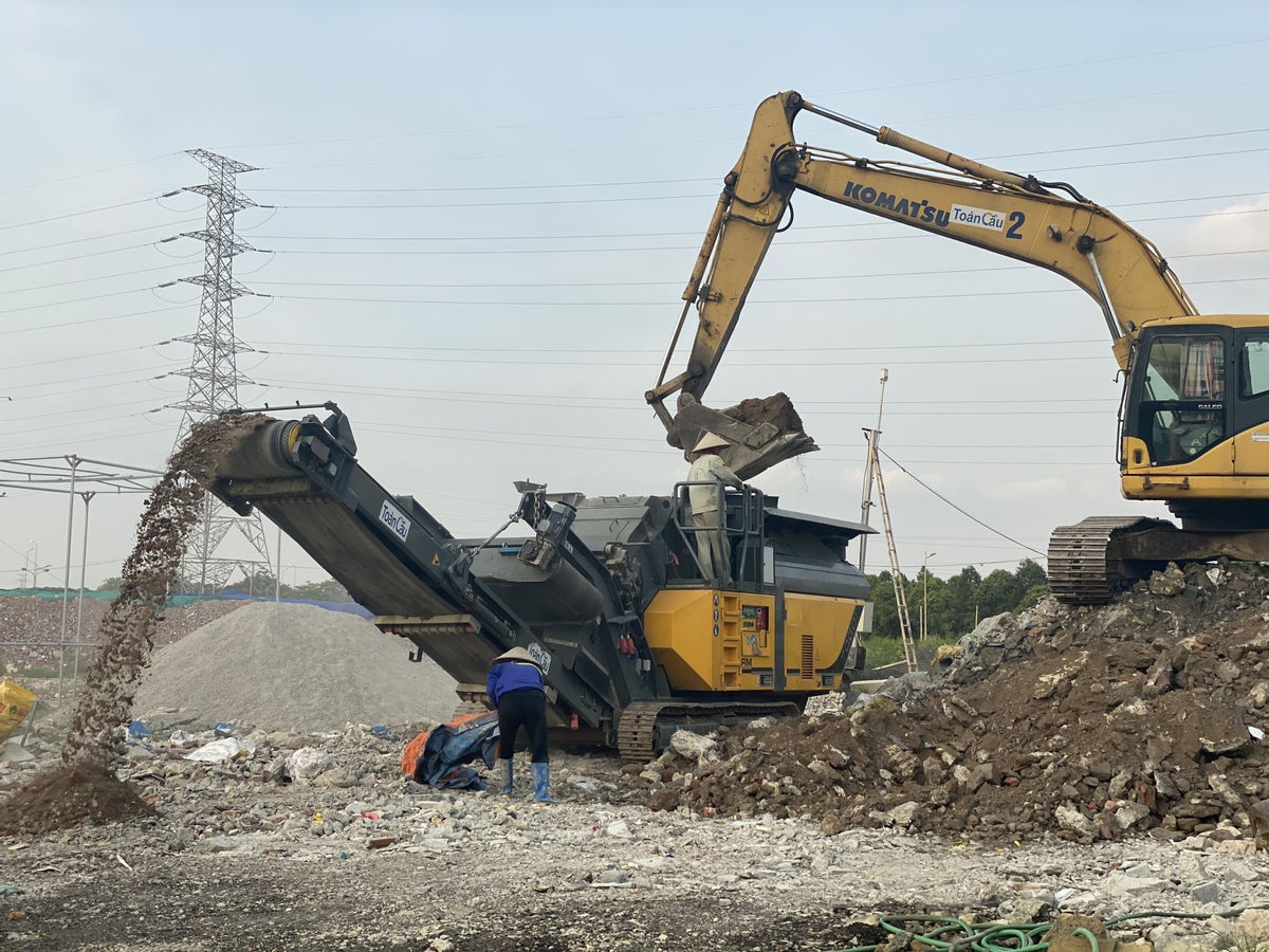 dịch vụ vận chuyển rác thải xây dựng