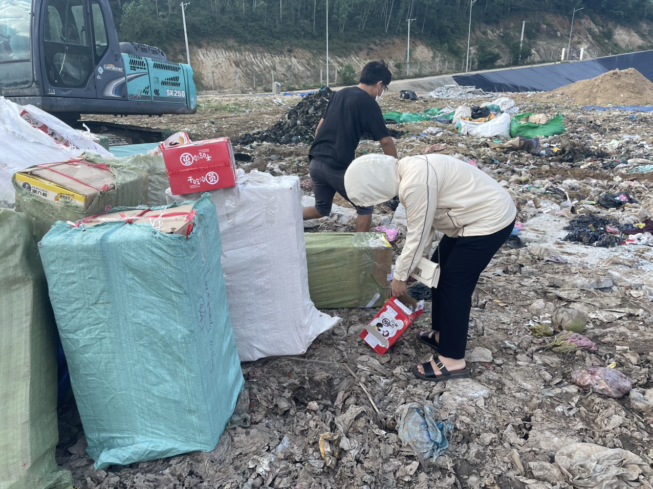 tiêu huỷ hàng hoá