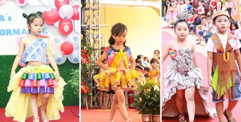 11+ Ý tưởng thời trang tái chế cho bé trai, bé gái 8 11+ Ý tưởng thời trang tái chế cho bé trai, bé gái