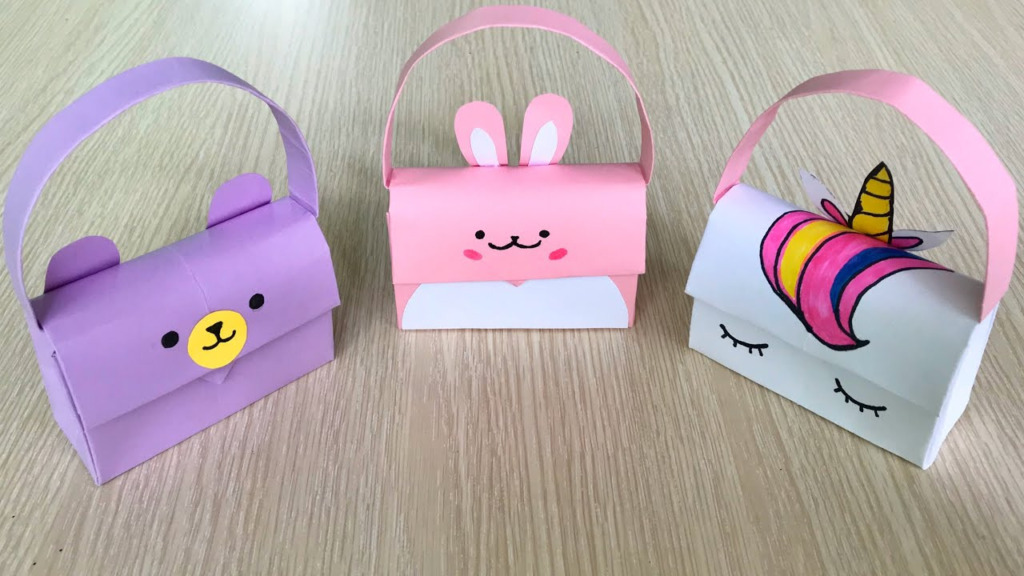 cách làm đồ tái chế bằng giấy a4