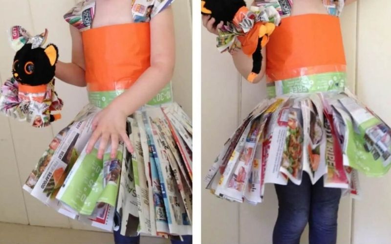 cách làm đồ tái chế bằng giấy a4