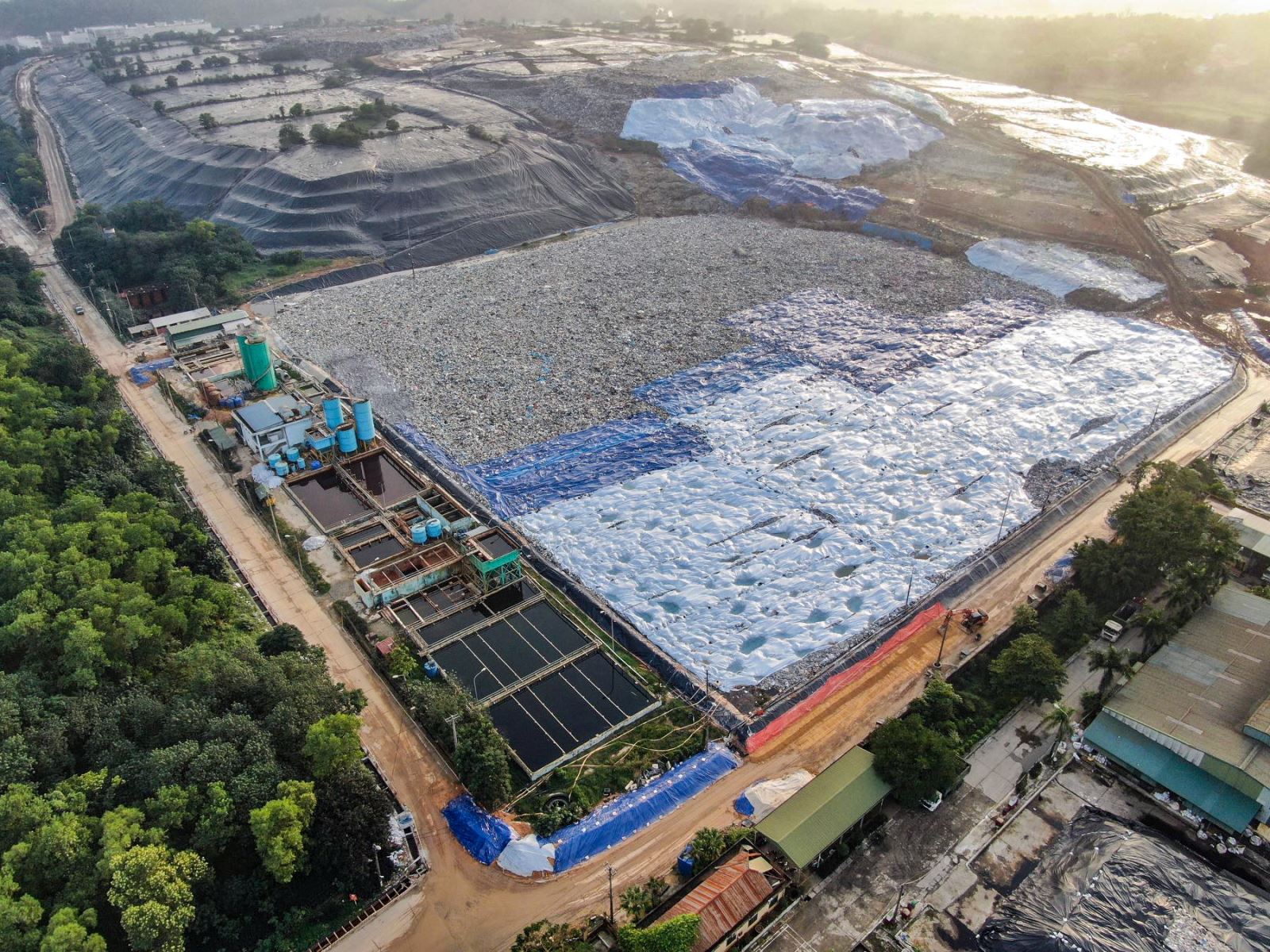 khu liên hợp xử lý chất thải rắn nam sơn