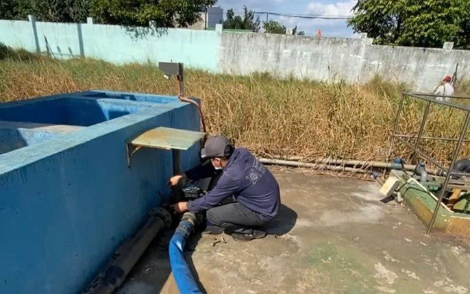khu xử lý chất thải tóc tiên