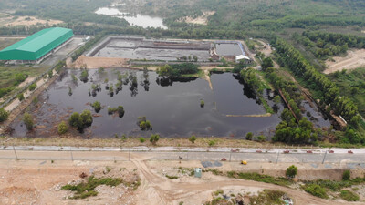 khu xử lý chất thải tóc tiên