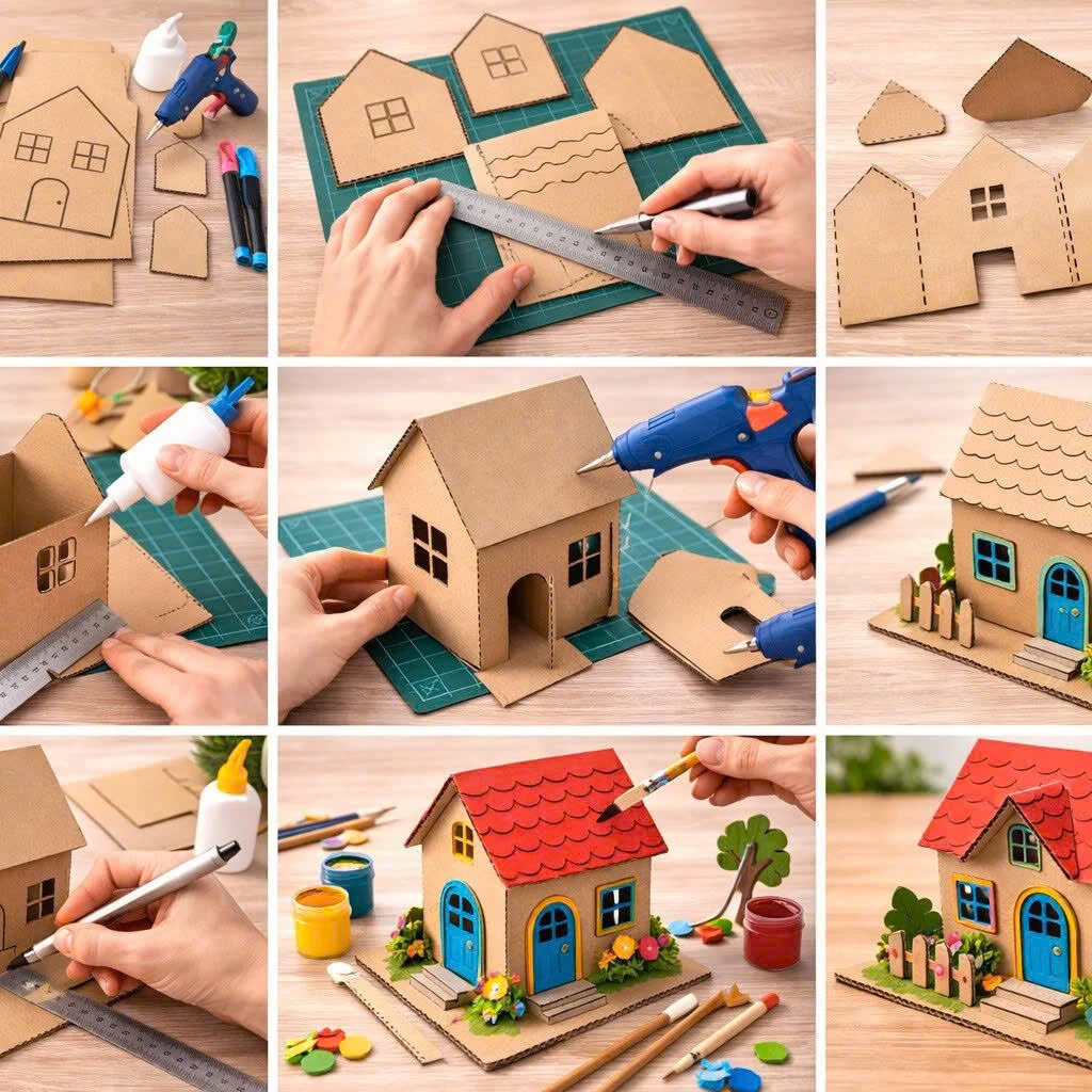 cách làm đồ tái chế mỹ thuật lớp 6