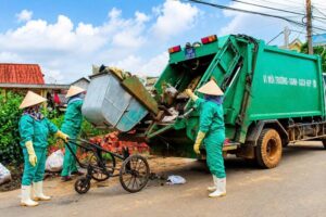 thu gom rác thải sinh hoạt Đắk Lắk