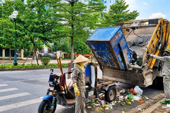 dịch vụ vận chuyển, xử lý và thu gom rác thải sinh hoạt An Giang